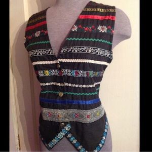 True Vintage Ribbon Vest